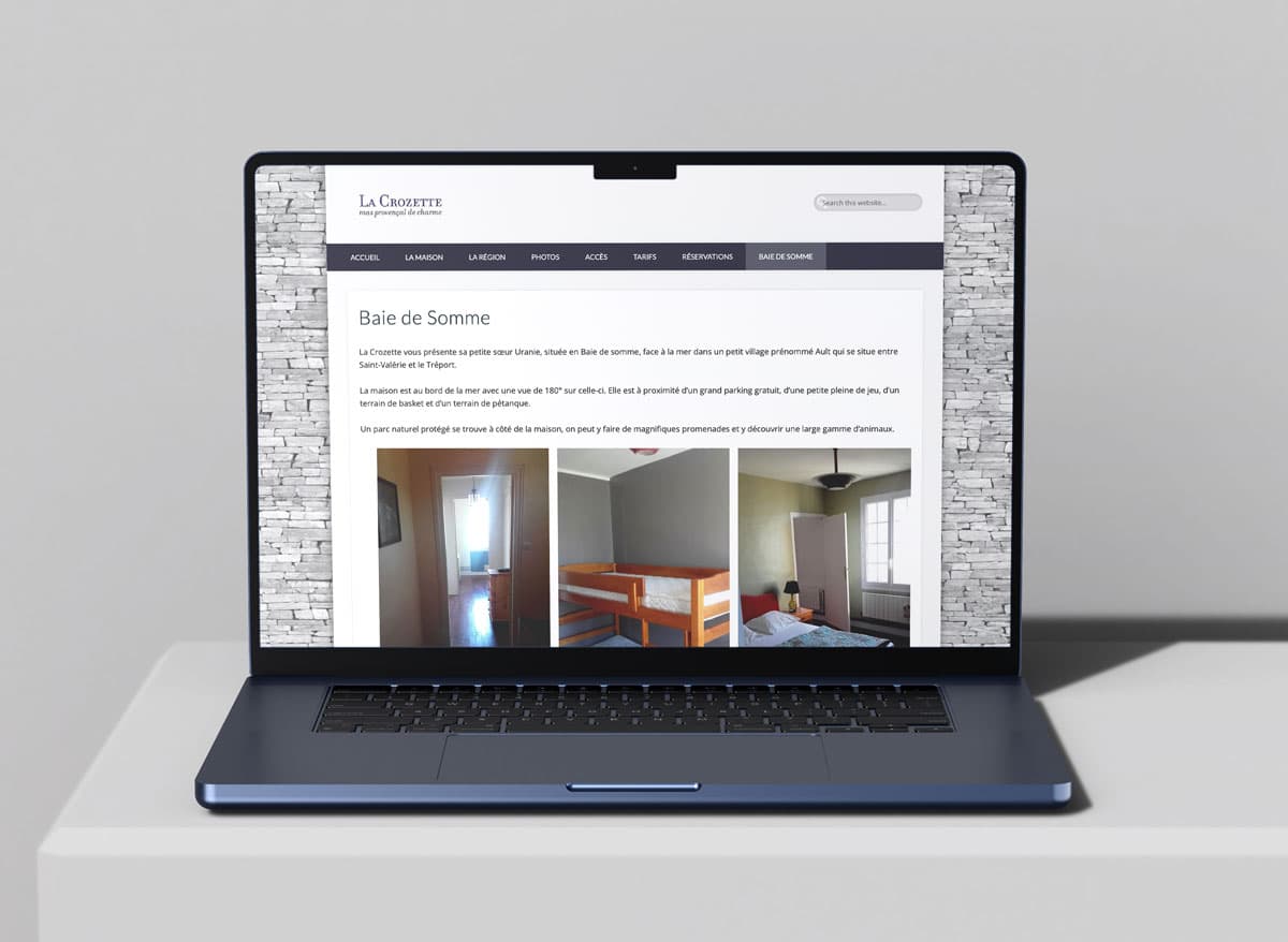 Old wordpress website - Uranie Homepage - Image carousel slide 5