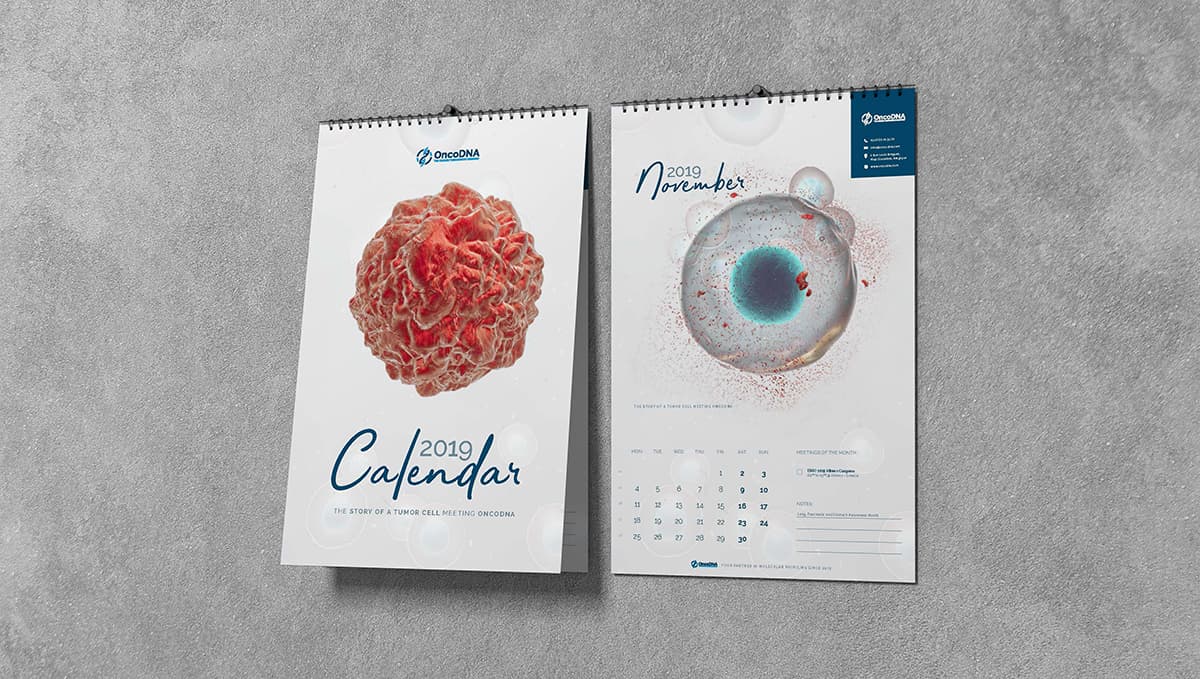 OncoDNA Branding project detail
