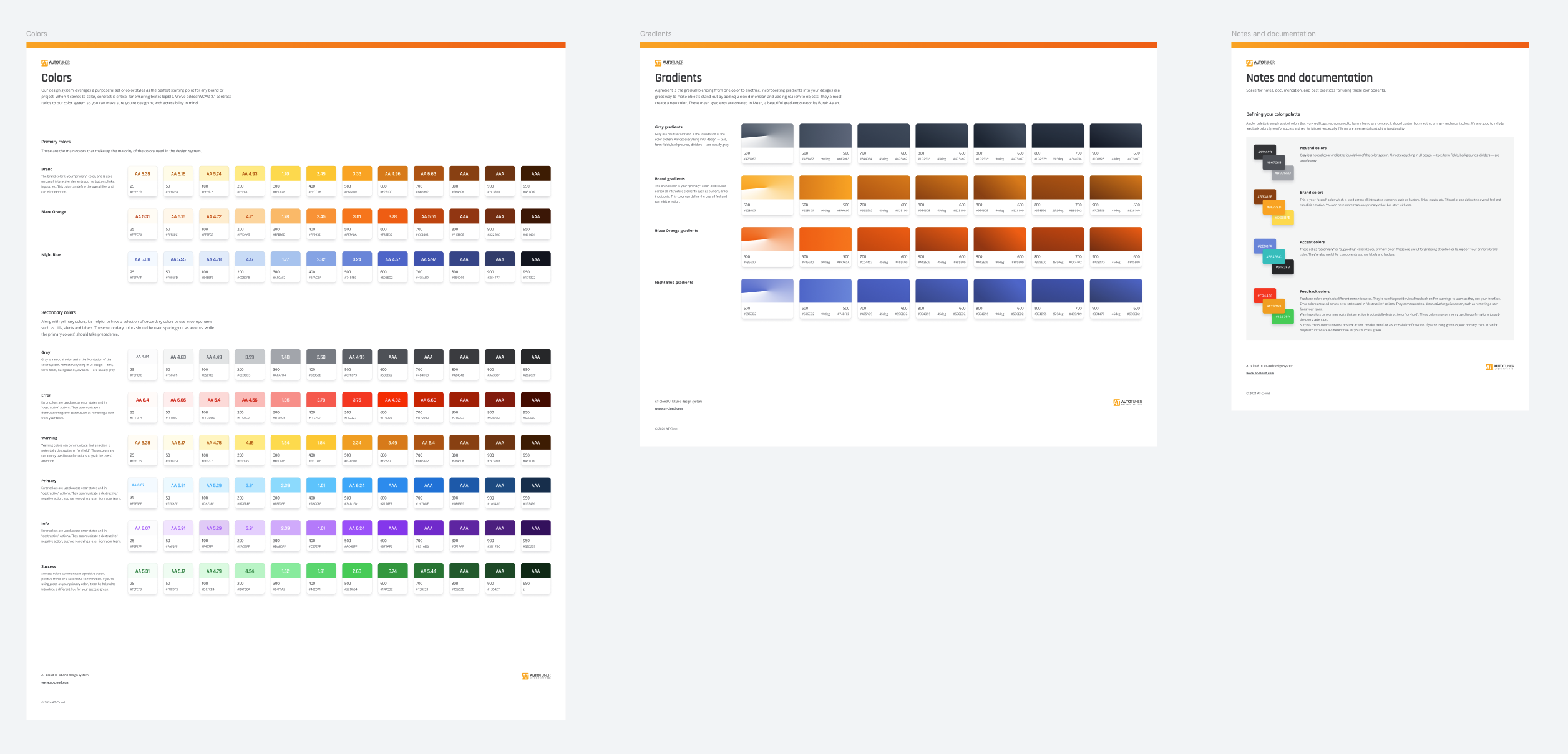 Design system colors