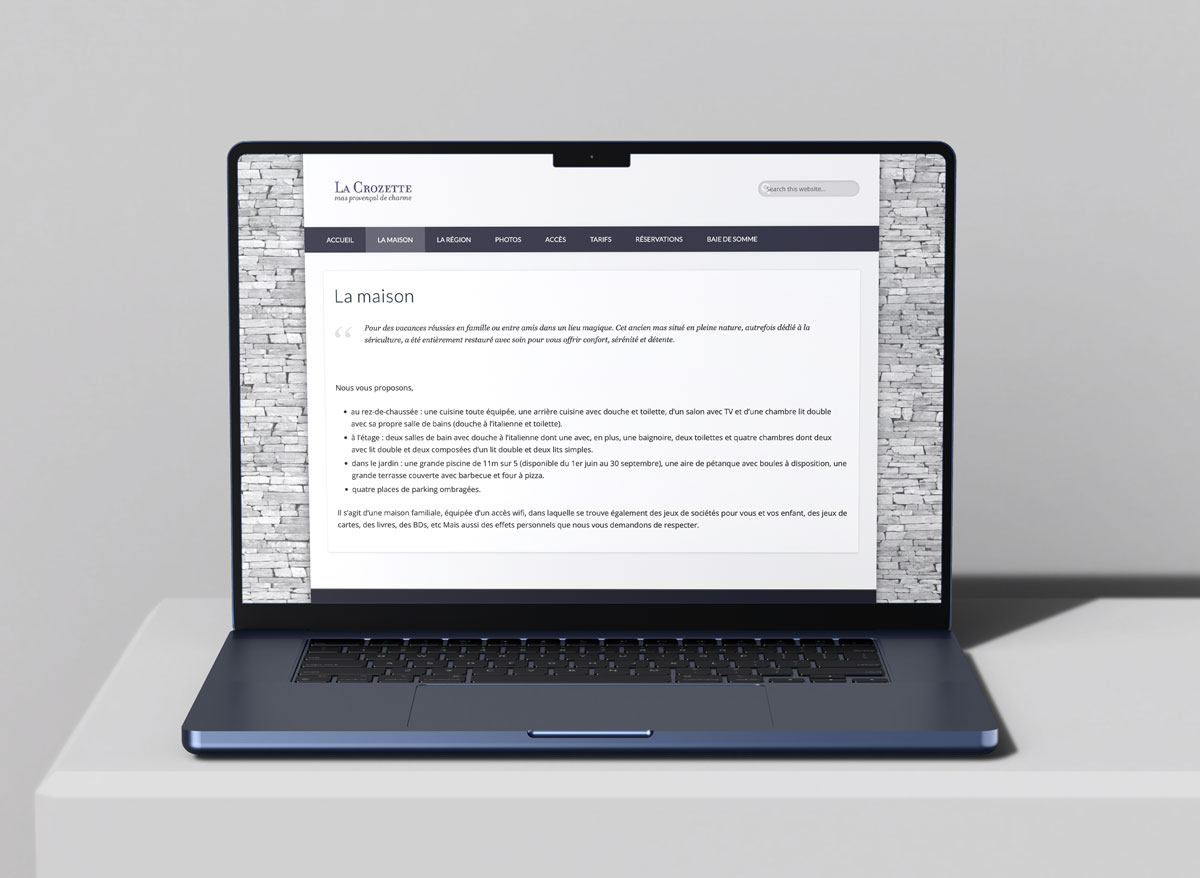 Old wordpress website - Description - Image carousel slide 2