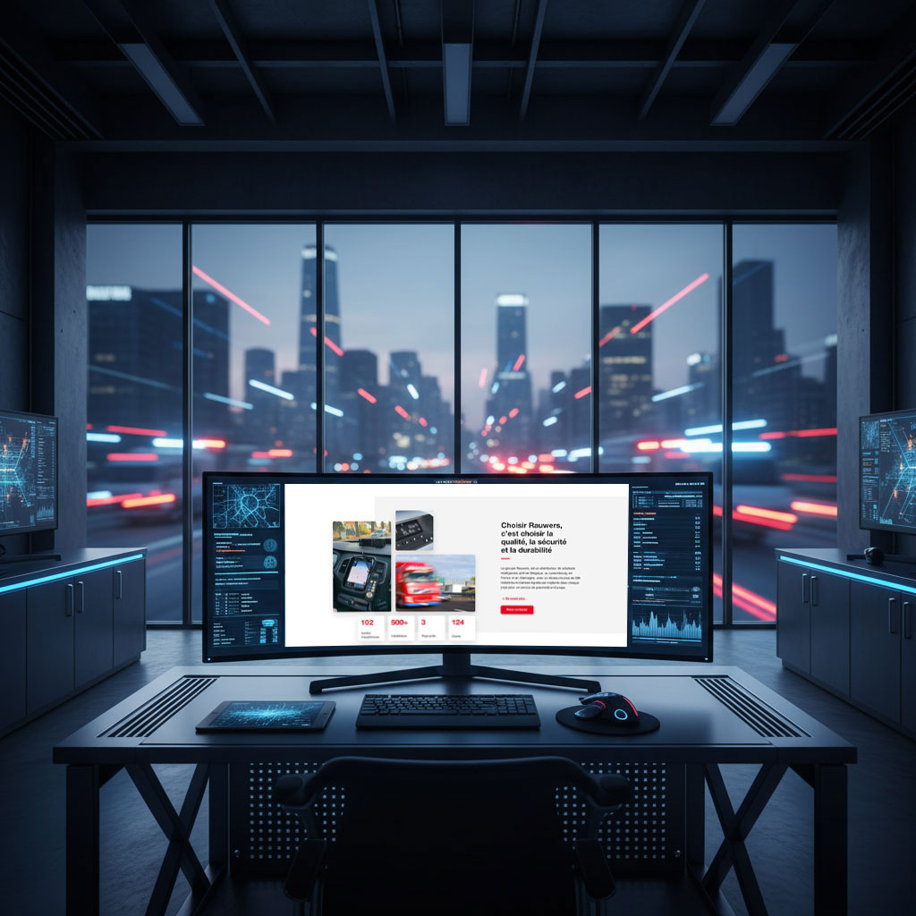 Rauwers Controle - Traffic & Emergency Solutions - Portfolio project by Kevin Sovet