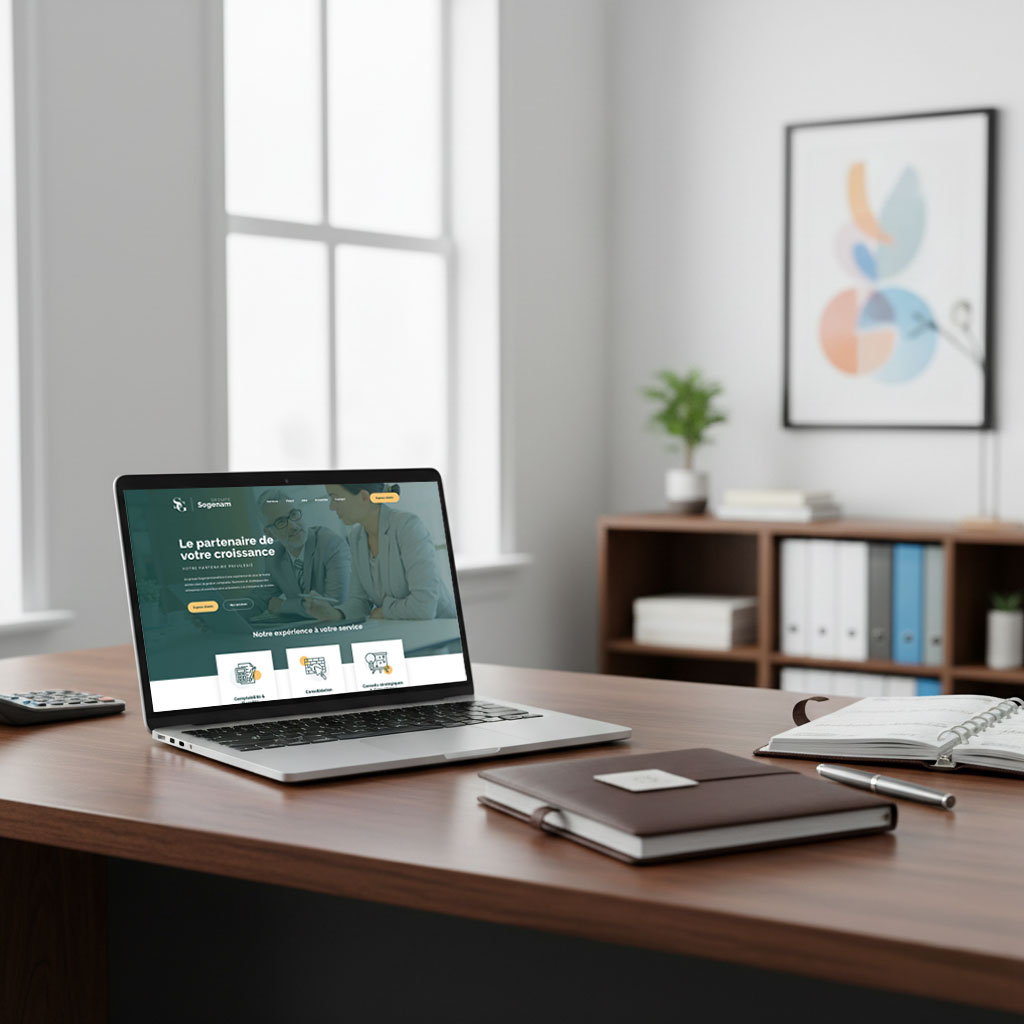 Sogenam - Financial & Tax Consulting - Portfolio project by Kevin Sovet